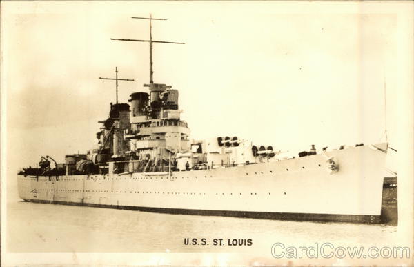 USS St Louis on the Water Navy