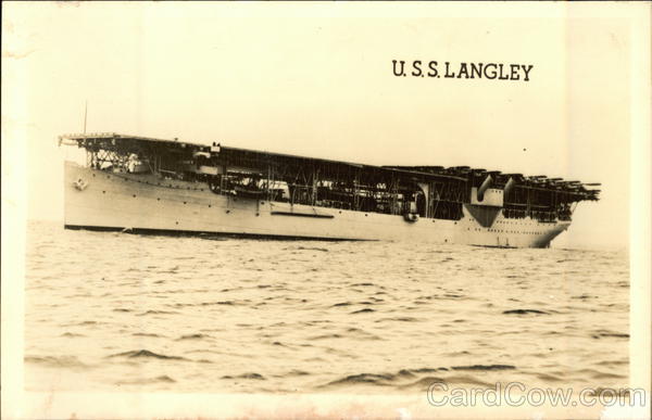 U.S.S. Langley Navy