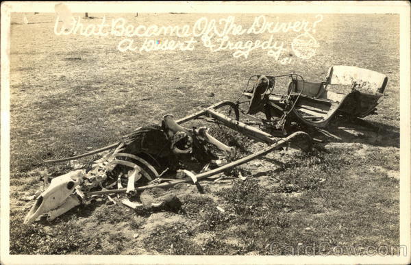 A Desert Tragedy Horse-Drawn