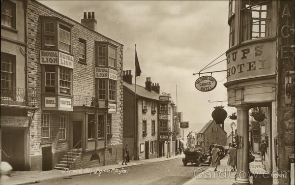 Broad Street Lyme Regis England Dorset