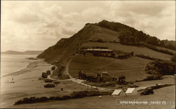View of Village, Water, Hills Branscombe England