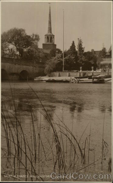 River Thames Wallingford England Oxfordshire
