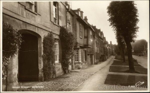 Sheep Street Burford England Oxfordshire