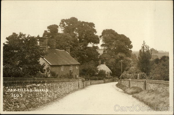 Village Street Hampstead Norris England