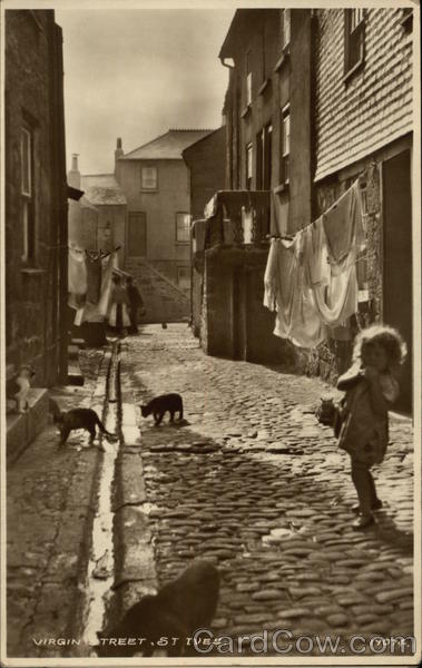 Virgin Street, St. Ives Cornwall England