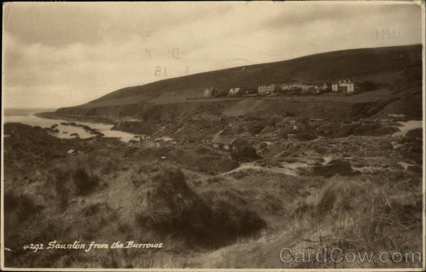 Saunton from the Burrows England