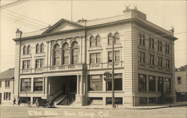 Street View of Elks Building San Diego California