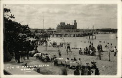 Marianao Beach Postcard