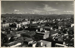 Vista Panorama (Panoramic View) Santiago, Chile Postcard Postcard Postcard