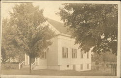 New Jerusalem Church Building on West Street Mansfield, MA Postcard Postcard Postcard