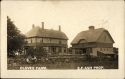 Clover Farm Easton, MA Postcard