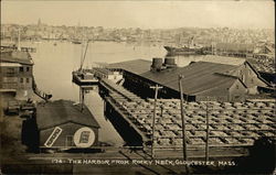 The Harbor from Rocky Neck Postcard