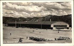 Farragut Naval Training Station - Regimental Drill Hall Postcard