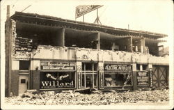 Damage Followimg 1933 Quake near Los Angeles California Postcard Postcard Postcard