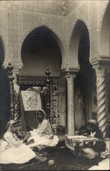 Interieur Mauresque (Moorish Interiotrr, Algeria) Postcard