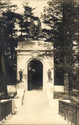 Memorial Arch Abington, MA Postcard Postcard Postcard