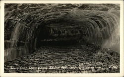 Subway Caves, Lassen Volcanic National Park Postcard