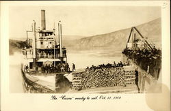 The "Casca" Ready to Sail, Oct. 11, 1908 Postcard