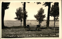 Crystal Lake From the Park Postcard