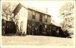 Floods Camp, Pratts Lake Postcard