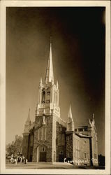 View of Church Causapscal, QC Canada Quebec Postcard Postcard Postcard