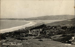 View of Beach Postcard