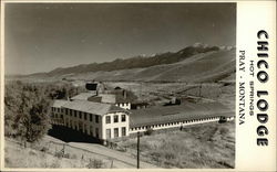 Bird's Eye View of Chico Lodge - Hot Springs Pray, MT Postcard Postcard Postcard