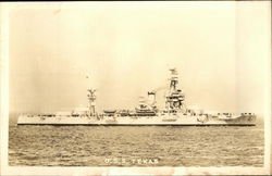 USS Texas Postcard