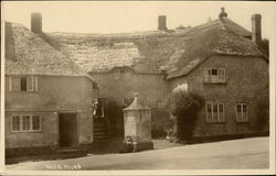 Local Pub with Thatched Roof Postcard