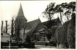 Photo of Old Bosham Church Churches Postcard Postcard Postcard