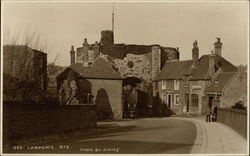 Landgate Rye, England Sussex Postcard Postcard Postcard