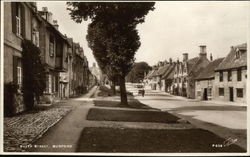 Sheep Street Burford, England Oxfordshire Postcard Postcard Postcard