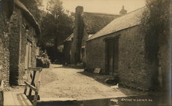 Village Street Postcard