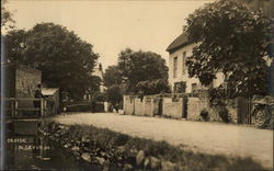 Village Street Postcard