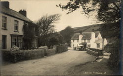 Village Scene Postcard