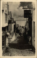 Street with Steps Postcard