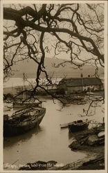 Turkey Island, Porlock Weir from the Woods Postcard