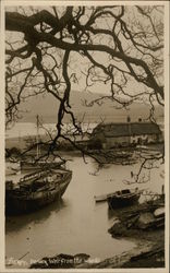 Turkey Island, Porlock Weir from the Woods Somerset, England Postcard Postcard Postcard