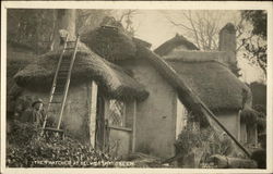 The Thatcher at Selworthy Green Postcard