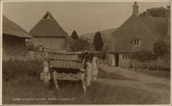 A South Downs Farm England Postcard Postcard Postcard