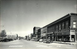 Broadway Street View Lincoln, IL Postcard Postcard Postcard