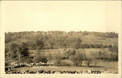 The Village on the Hill Postcard