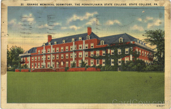Grange Memorial Dormitory, Pennsylvania State College