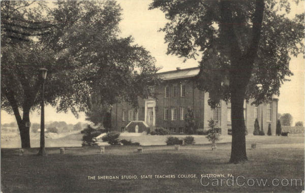 The Sheridan Studio, State Teachers College Kutztown Pennsylvania