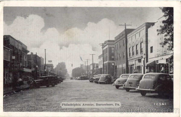 Philadelphia Avenue Barnesboro Pennsylvania