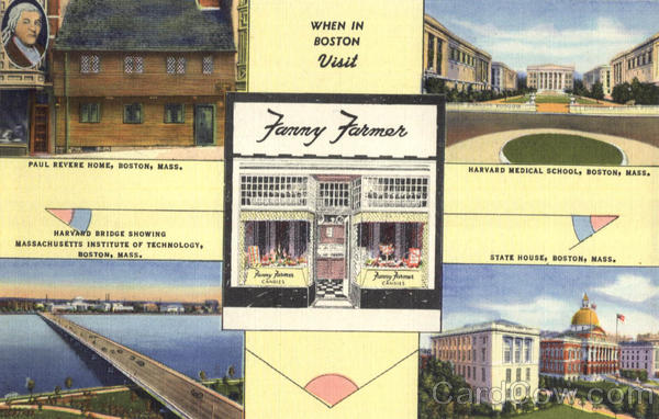 When In Boston Visit Fanny Farmer Massachusetts