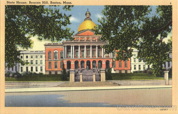 State House, Beacon Hill Boston Massachusetts