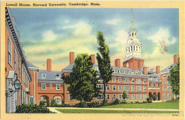Lowell House, Harvard University Cambridge Massachusetts