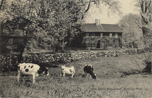 Old Abbot Homestead Andover Massachusetts
