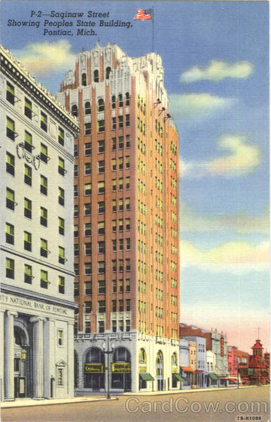 Saginaw Street Pontiac Michigan